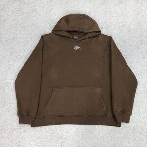 Always Brown Simple Hoodie